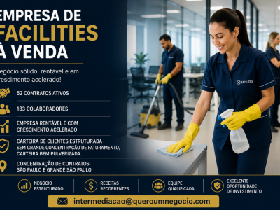 EMPRESA DE FACILITIES À VENDA