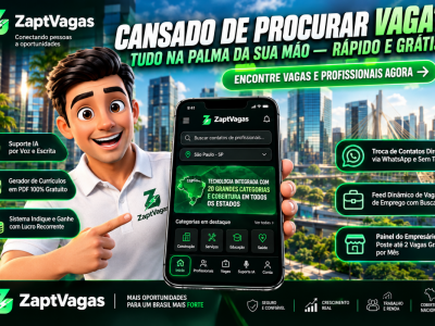 Marketplace de Serviços e Empregos com IA — Cobertura Nacional e Alta Escala