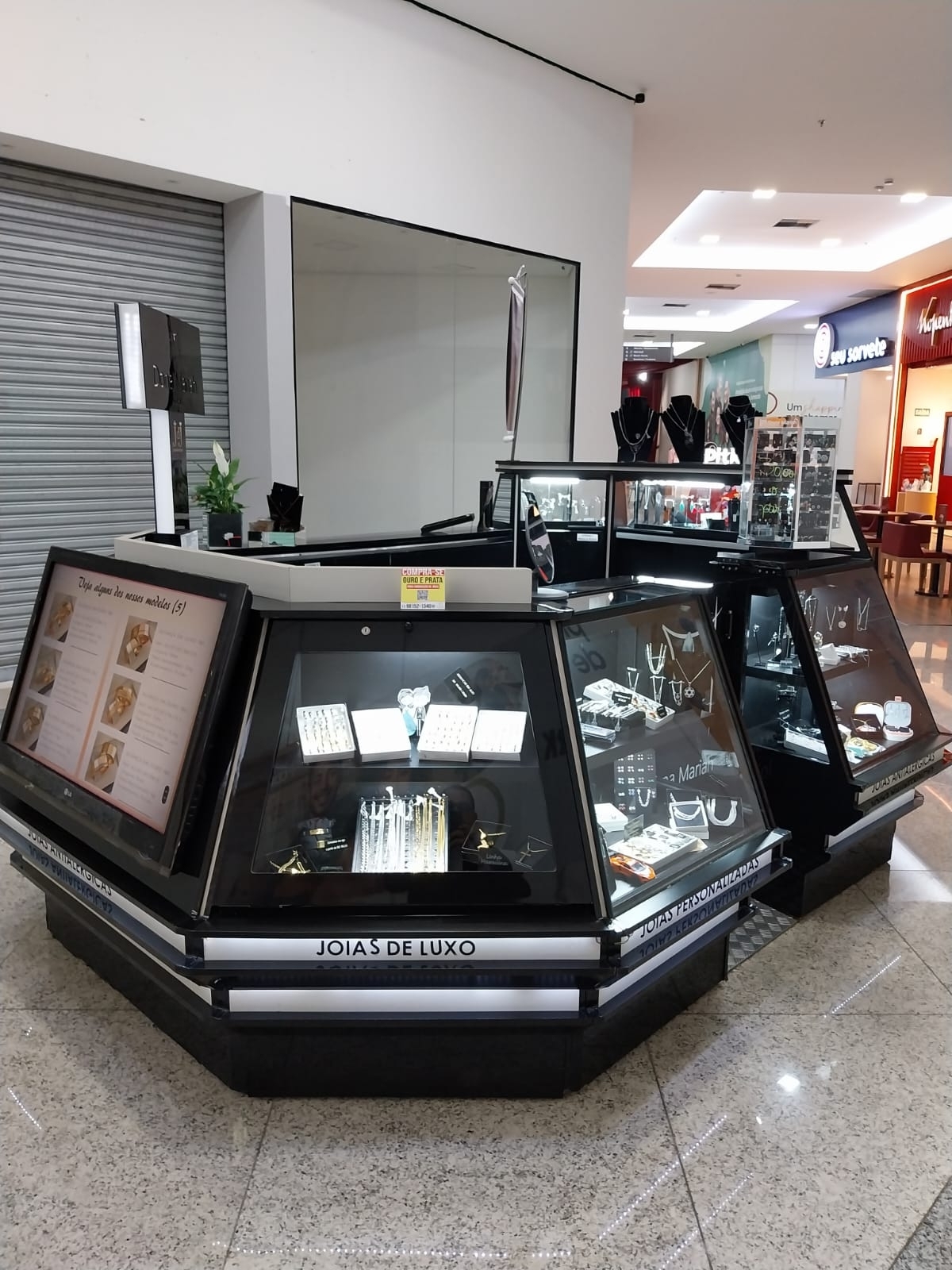 Quiosque de Jóias em Shopping de Cotia-VGP