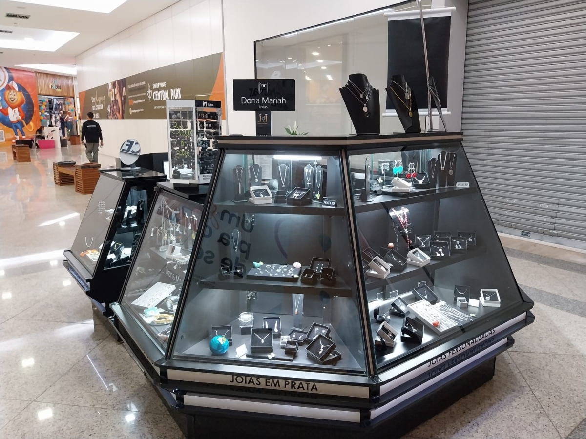 Quiosque de Jóias em Shopping de Cotia-VGP