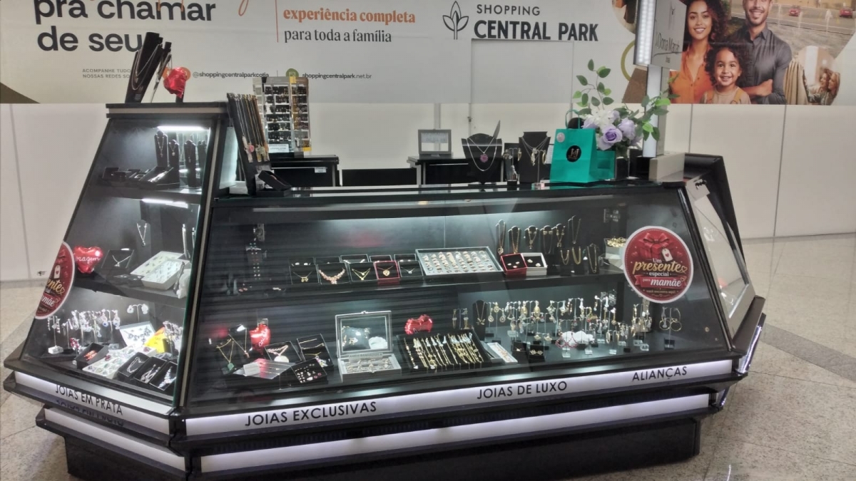 Quiosque de Jóias em Shopping de Cotia-VGP