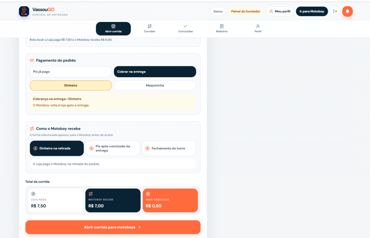 Vendo plataforma de delivery local pronta para operação