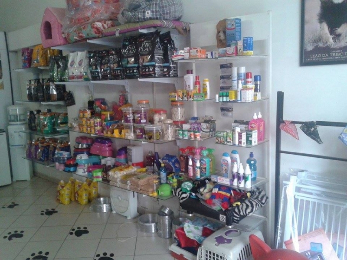 Pet shop completo excelente localização e clientela formada